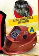 Matweld Adjustable Helmet Red-Each