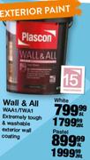 Plascon Wall & All Pastel-5L