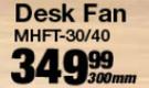 Elements Desk Fan 300mm MHFT-30