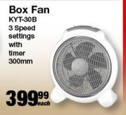 Elements Box Fan KYT-30B