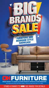 OK Furniture : Big Brands Sale (23 March - 24 May 2026)