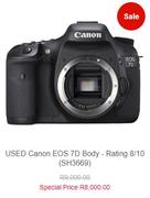 USED Canon EOS 7D Body