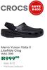 Crocs Men's Yukon Vista II Lite Ride Clog Size 8-12 (Various Colours)