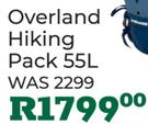 Capestorm Overland Hiking Pack 55L-Each