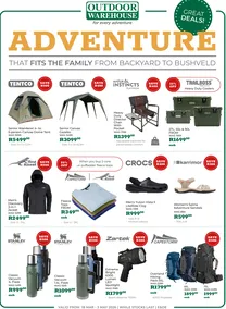 Outdoor Warehouse : Adventure That Fits The Family (18 March - 03 May 2026)
