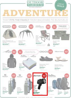 Outdoor Warehouse : Adventure That Fits The Family (18 March - 03 May 2026), page 1
