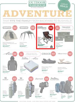 Outdoor Warehouse : Adventure That Fits The Family (18 March - 03 May 2026), page 1
