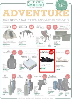 Outdoor Warehouse : Adventure That Fits The Family (18 March - 03 May 2026), page 1