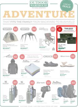 Outdoor Warehouse : Adventure That Fits The Family (18 March - 03 May 2026), page 1