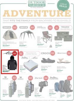 Outdoor Warehouse : Adventure That Fits The Family (18 March - 03 May 2026), page 1