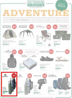 Outdoor Warehouse : Adventure That Fits The Family (18 March - 03 May 2026), page 1