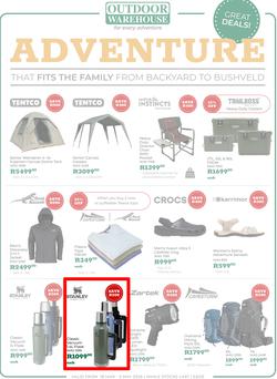 Outdoor Warehouse : Adventure That Fits The Family (18 March - 03 May 2026), page 1