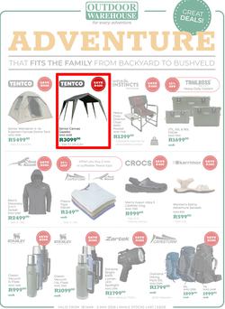 Outdoor Warehouse : Adventure That Fits The Family (18 March - 03 May 2026), page 1