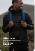 Karrimor Men's Hot Rock Insulated Baffle Jacket (Size S-3XL)