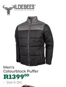Wildebees Men's Colour Block Puffer (Size S-3XL)