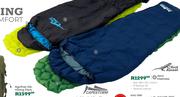 Capestorm Atlantic Microfibre Sleeping Bag Size 210cm x 80/55cm