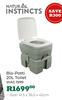 Natural Instincts Bio-Potti 20Ltr Toilet 41.5 x 36.5 x 42cm