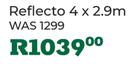Natural Instincts Reflecto Sheet 4 x 2.9m