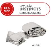 Natural Instincts Reflecto Sheet 4 x 5.8m