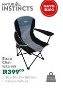 Natural Instincts Strap Chair (Various Colours)
