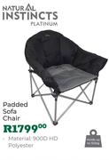 Natural Instincts Platinum Padded Sofa Chair