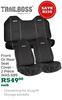 Trail Boss Front Or Rear Seat Cover 2 Piece