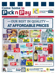 Pick n Pay : Our Best In Quality (04 May - 24 May 2026)