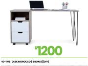 Morocco 2 Boxes Desk (DIY) 40-1106