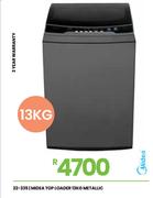 Midea 13Kg Mettalic Top Loader Washing Machine 22-335