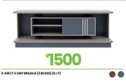 Brazilia TV Unit (2 Boxes) DIY 3-426