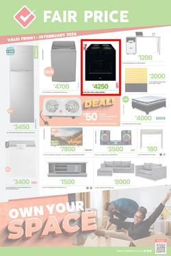 Fair Price : Own Your Space (01 February - 29 February 2024), page 1