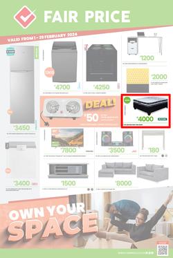 Fair Price : Own Your Space (01 February - 29 February 2024), page 1