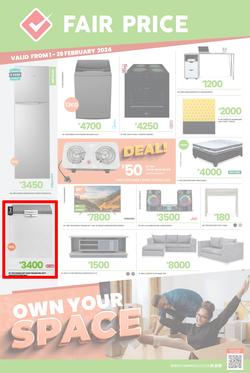 Fair Price : Own Your Space (01 February - 29 February 2024), page 1