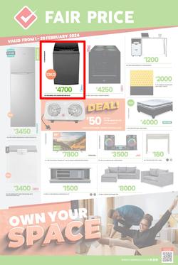 Fair Price : Own Your Space (01 February - 29 February 2024), page 1