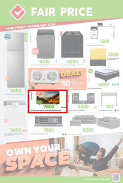 Fair Price : Own Your Space (01 February - 29 February 2024), page 1