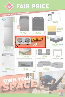 Fair Price : Own Your Space (01 February - 29 February 2024), page 1