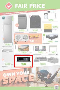 Fair Price : Own Your Space (01 February - 29 February 2024), page 1