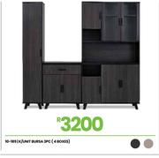 Bursa 3PC 4 Boxes K/Unit 10-189