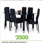 Avatar 7PC (3 Boxes) (D.I.Y) Table + Chair 6-060