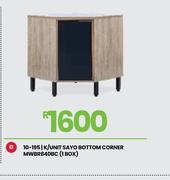 Sayo Bottom Corner K/Unit MWBR840BC (1 Box) 10-195