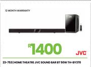 JVC Home Theatre Sound Bar BT 50W TH-BY370 23-753