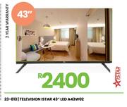 Istar 43" LED Television A43W02 23-813
