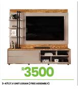 Logan TV Unit Free Assembly 3-471
