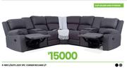 Jody 3PC Corner Recliner L/T Cup Holder + Storage L/Suite 9-989