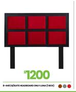 Luna (1 Box) B/Suite (Headboard Only)