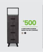 Bursa Tallboy Chest Of Draw (3 Boxes)