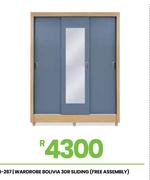 Bolivia  3DR Sliding Wardrobe