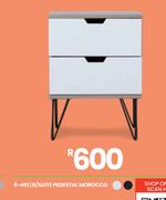 Morocco B/Suite (Pedestal Only)