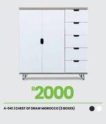 Morocco (3 Boxes) Chest Of Drawer
