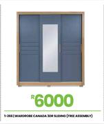 Canada 3DR Sliding Wardrobe